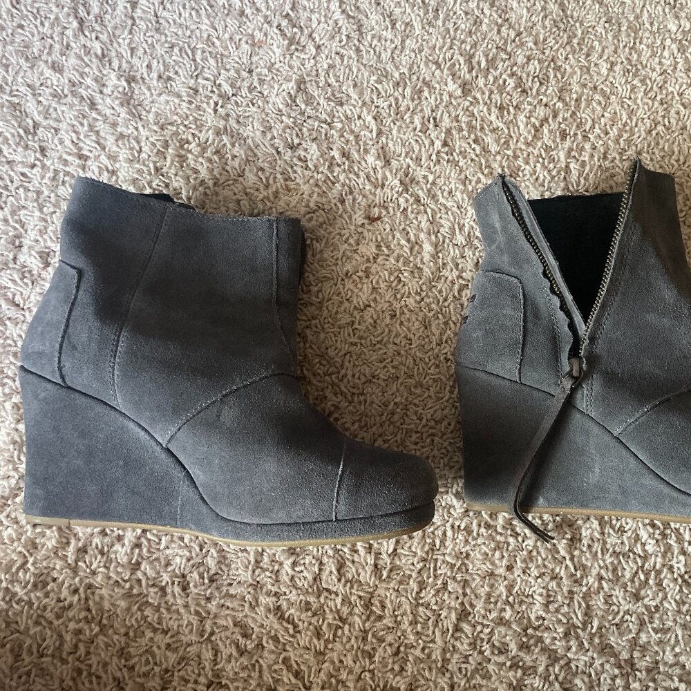 Toms 3" Wedge Booties
